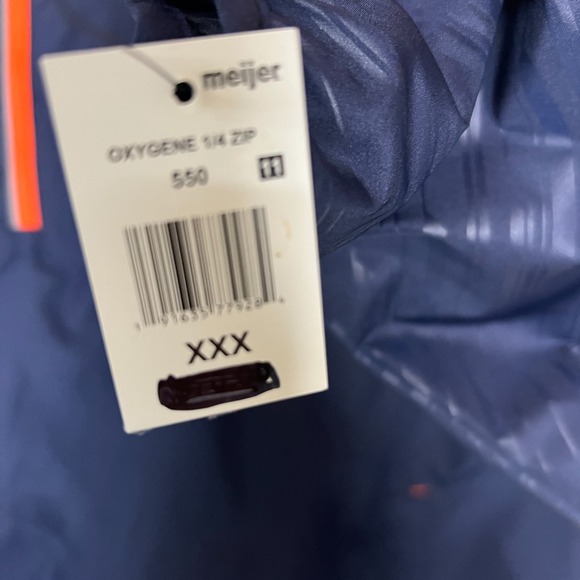 Detroit Tigers Pullover 1/4 Zip Mens 3XL Blue Vented Windbreaker MLB Jacket - Picture 6 of 9